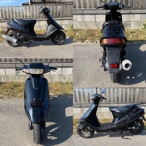 ☆アドレスV100.カスタム車両^_^快速2ストモデル☆バッテリー・プラグなど新品交換で快調！原付二種スクーター.ピンクナンバー