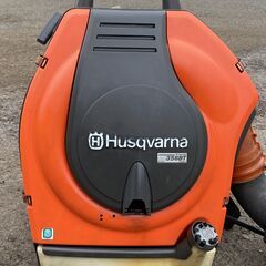 現物確認歓迎 初期不良対応します 整備済 ハスクバーナー husqvarna 低静音パワフル 51.7cc 背負い エンジンブロワ 356BT 最大風速 79m/秒