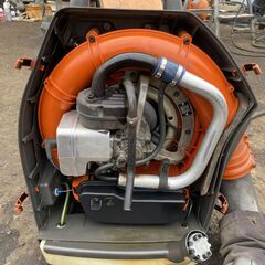 現物確認歓迎 初期不良対応します 整備済 ハスクバーナー husqvarna 低静音パワフル 51.7cc 背負い エンジンブロワ 356BT 最大風速 79m/秒