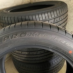 【手渡し限定】トーヨーPROXES R46 新車外し走行5kmのみ2022年製 225/55/R19 99V 4本セット