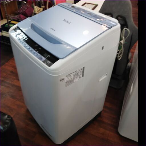 全自動洗濯機】日立ビートウォッシュ BW-8WV（2016年製）