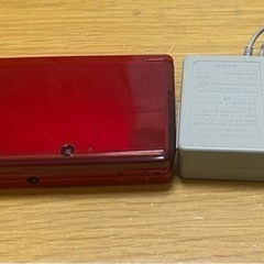3DS『本体（赤）』充電器付き