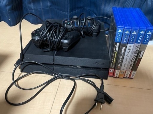 PS4 500GB コントローラー2個&ソフト5本付き