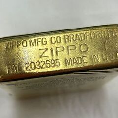 ZIPPO ダイアゴナル・ライン メッセージ刻印 1935-1936 1985年製 ジッポー ライター 着火未確認 札幌市手稲区 ZIPPO ダイアゴナル・ライン メッセージ刻印 1935-1936 1985年製