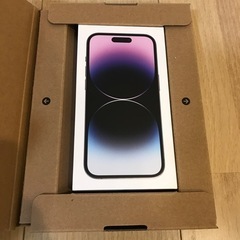 新品、未開封、極美品 iPhone 14 Pro 128GB Deep Purple
