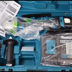 未使用 マキタ 14.4V 6.0Ah GA416DRG 100mm ディスクグラインダ (パドルスイッチ式) (6Ah バッテリ 1個・充電器付)