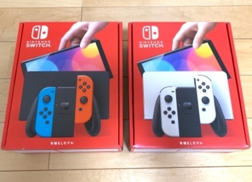 新品 Nintendo Switch 有機ELモデル Joy-Con(L)/(R) ホワイトニンテンドー スイッチ 