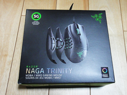 【美品・RAZERゲーミングマウス】 Razer Naga Trinity