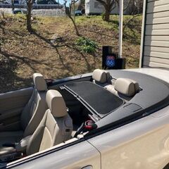 BMW1シリーズ120i カブリオレ用 エアーディフレクター(オープン時 