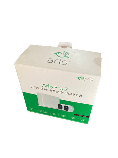 ワイヤレス防犯カメラ カメラ2個セット ベースステーション付き Arlo