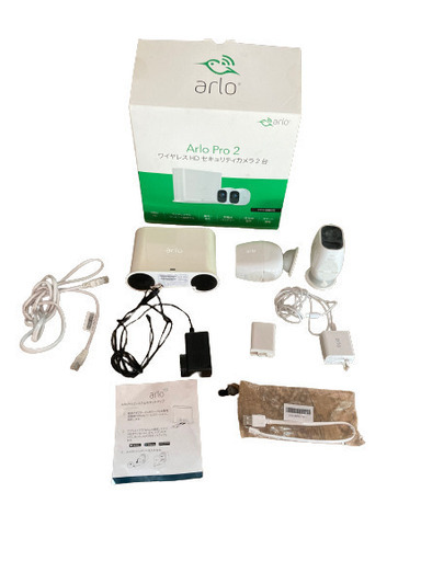 ワイヤレス防犯カメラ カメラ2個セット ベースステーション付き Arlo
