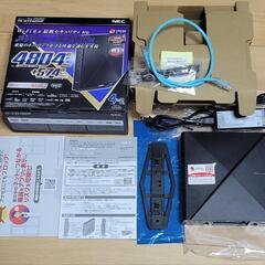 【ネット決済・配送可】NEC PA-WX5400HP BLACK