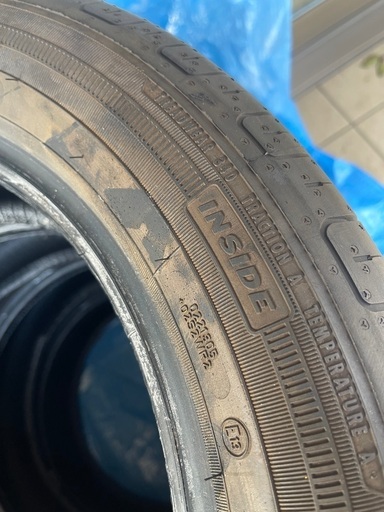タイヤ、ホイール ☆中古夏タイヤ4本GOODYEAR 215/55R18 95H