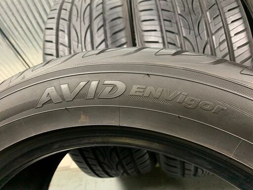 売約済み 本物の深溝☆235/50R18 YOKOHAMA AVID ENVigor 2022年製造 