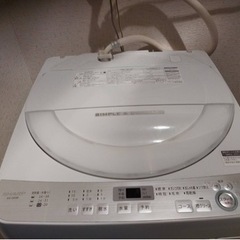 洗濯機 SHARP 5kg