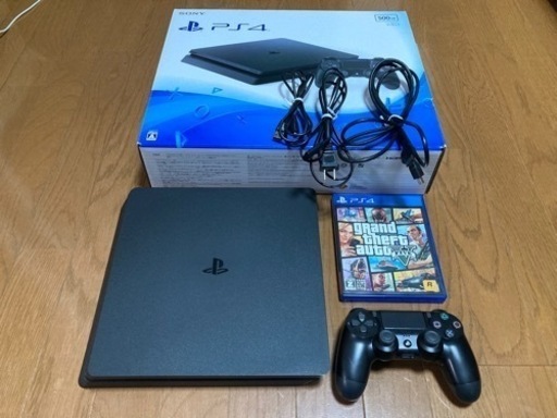 【決まりました】PS4 500GB CUH-2000A GTA5付き