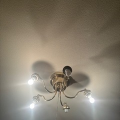 シャンデリア　ランプ　電気　ライト