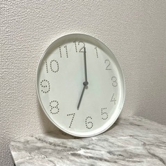 【IKEA】【超軽量200g】掛け時計