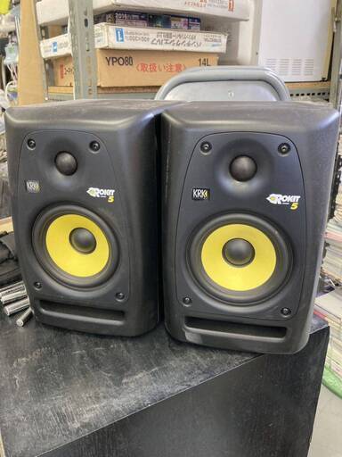 KRK Rokit 5 RPG2 パワード モニター スピーカー ペア 導通確認済み 音出し未確認 ROKIT モニタースピーカー