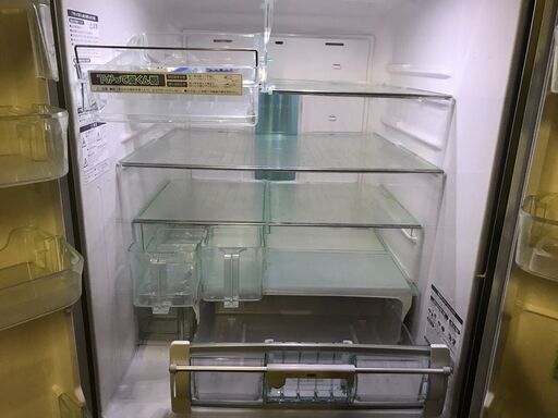 日立　冷凍冷蔵庫：6ドア 565L（R-X5700E）