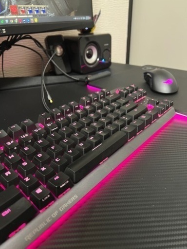 周辺機器 ASUS ROG STRIX SCOPE CHERRY MX RGB BLUE