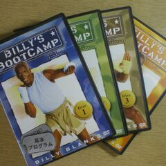 Billy's Bootcamp DVD  Disc 1～4ビリ...
