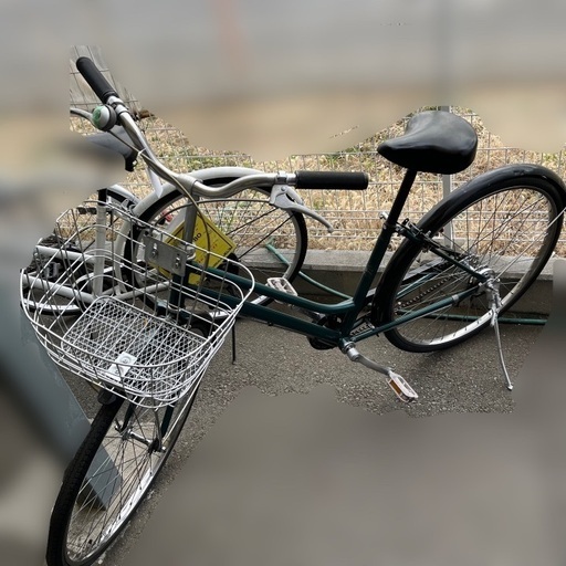 ★店頭にて試乗可★ J2259 美品 シティサイクル自転車 26インチ クリーニング、簡易メンテナンス済み　【リユースのサカイ柏店】 中古自転車 　流山市 中古自転車 松戸市 中古自転車 我孫子市 中古自転車 船橋市 中古自転車 守谷市 中古自転車 取手市 中古自転車