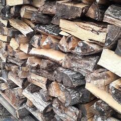 期間限定】薪(未乾燥) 広葉樹 軽トラ平積み たくさんあります。