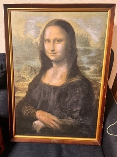 インテリア　絵画　モナリザ　　レプリカ