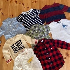 ブランド男の子　服　8着セット　80〜100size