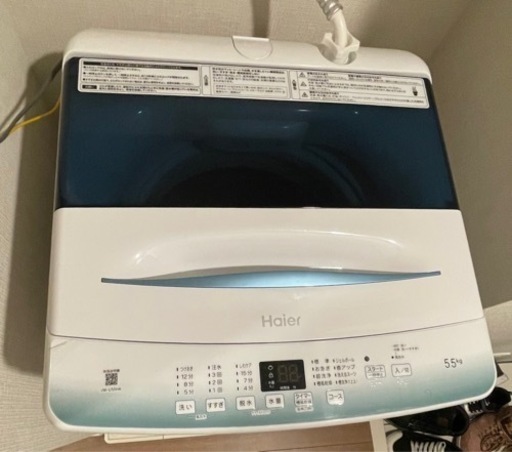 決定しました。Hiaer洗濯機5.5キロ