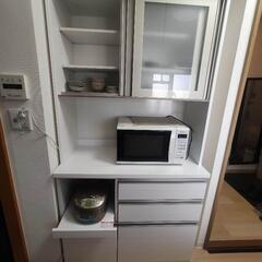 ニトリの食器棚 白色