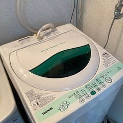 洗濯機　TOSHIBA 5kg 取引決まりました