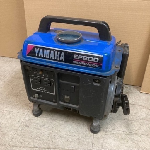 動作品 YAMAHA ヤマハ ポータブル発電機 EF-800B 50Hz