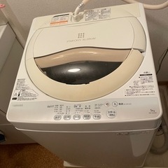 【お取引終了】TOSHIBA 洗濯機 2015年製 