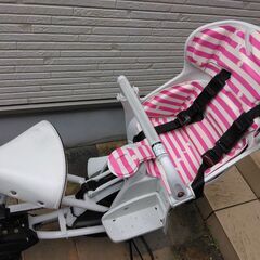 【電動アシスト自転車】前後チャイルドシート・シートクッション付！2020年モデル（ブリヂストン　ビッケポーラe BP0C40）