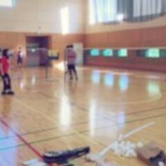 3/18土曜日　badminton