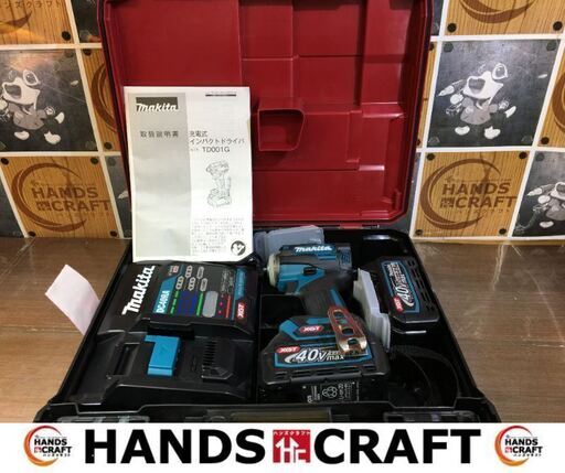 マキタ TD001GRDX インパクトドライバー 未使用 40V 【ハンズクラフト宜野湾店】