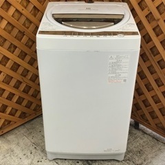 【愛品館江戸川店】東芝　7.0kg　全自動洗濯機　2022年製　...