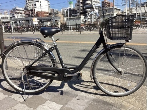 ♪ジモティー特価♪ＢＲＩＤＧＥＳＴＯＮＥ乗り降りがしやすいアルミ製Ｌ型フレーム　26型リサイクル自転車 ♪ジモティー特価♪BRIDGESTONE乗り降りがしやすいアルミ製