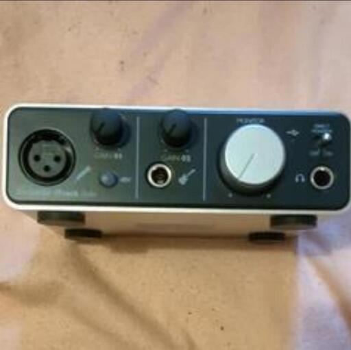 【取引成立】オーディオ・インターフェイス《Focusrite》iTrack Solo (for lightning)