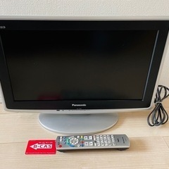 Panasonic テレビ(2010年製) 19型　リモコン・B...