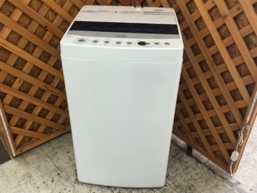 【愛品館江戸川店】ハイアール　4.5kg　全自動洗濯機　2021年製　お問い合わせID：142-031183-007