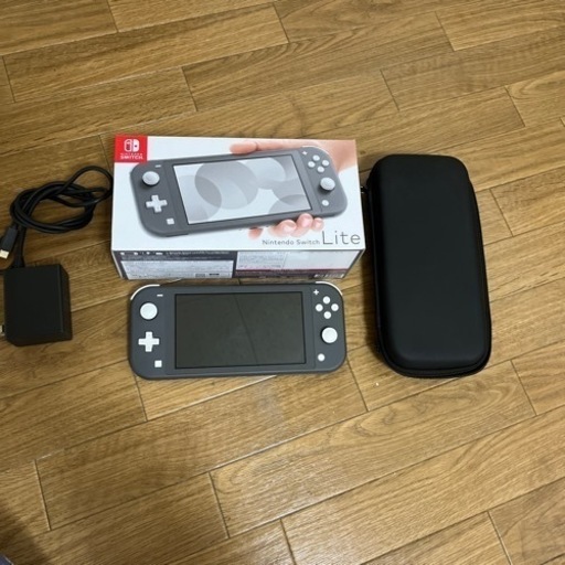 Nintendo Switch Lite グレー ケース付き