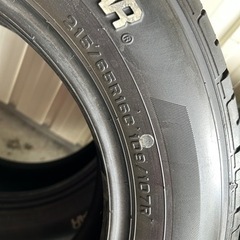 値下げ❗️グッドイヤー　ナスカー　ホワイトレター215-65-16 6本