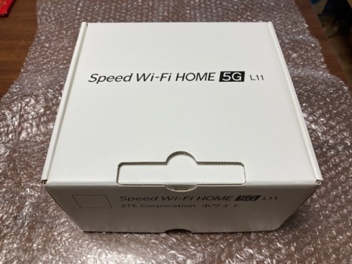 【新品未使用】Speed Wi-Fi HOME 5G L11