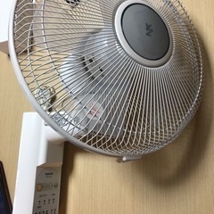 ヤマゼン　壁掛け扇風機