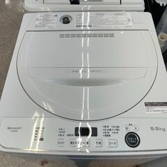 SHARP/シャープ/5.5kg洗濯機/2020年式/ES-GE5E/6661?