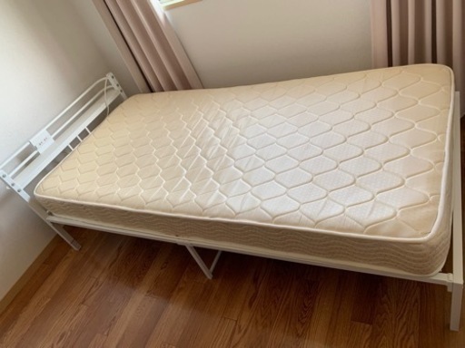 お受け渡し決定】ダブルベッド すのこ マットレス | stainu