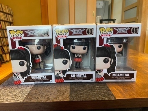 美品　POP！ -Rock Series： BABYMETAL 3体